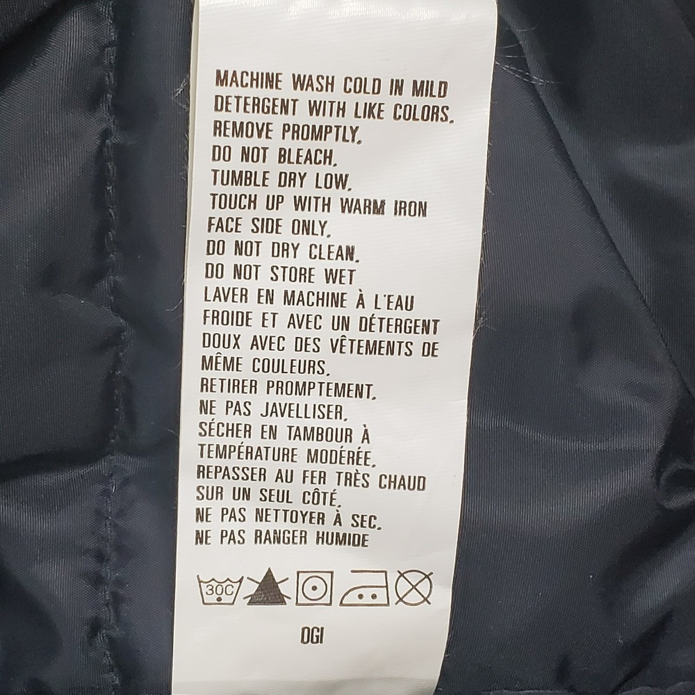 Columbia Timber Ridge Parka Jacket Mens M Navy Yellow Insulated Coat - Picture 12 of 12